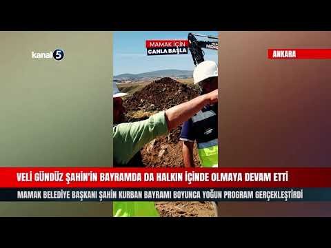 Veli gündüz Şahin’in bayramda da halkın içinde olmaya devam etti
