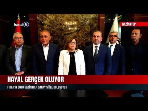 Hayal Gerçek Oluyor | Fırat’ın Suyu Gaziantep Sanayisi İle Buluşuyor