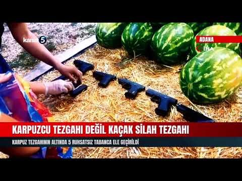 Karpuzcu Tezgahı Değil Kaçak Silah Tezgahı