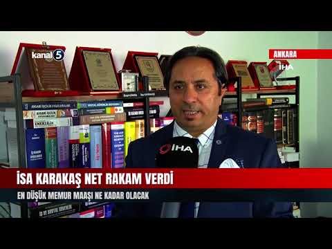 İsa Karakaş Net Rakam Verdi | En Düşük Memur Maaşı Ne Kadar Olacak
