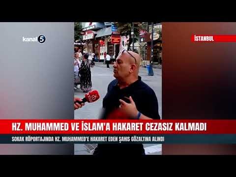 Sokak Röportajında Hz. Muhammed’e Hakaret Eden Şahıs Gözaltına Alındı
