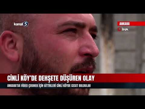 Ankara’da Video Çekmek İçin Gittikleri Cinli Köyde Ceset Buldular
