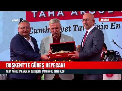 Başkent’te Güreş Heyecanı | Taha Akgül Karakucak Güreşleri Şampiyonu Belli Oldu