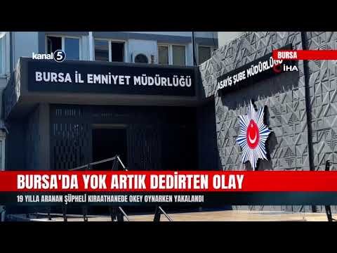 Bursa’da Yok Artık Dedirten Olay | 19 Yılla Aranan Şüpheli Kıraathanede Okey Oynarken Yakalandı