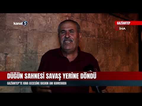 Düğün Sahnesi Savaş Yerine Döndü | Gaziantep’te Kına Gecesine Baskın Anı Kamerada
