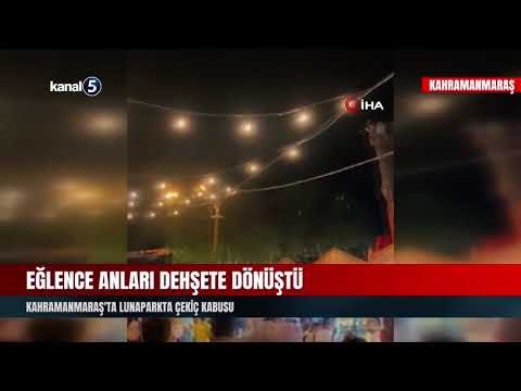 Eğlence Anları Dehşete Dönüştü | Kahramanmaraş’ta Lunaparkta Çekiç Kabusu