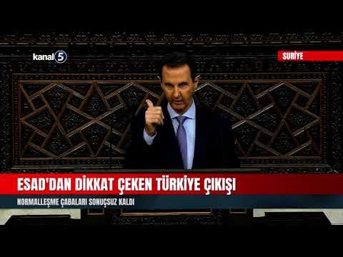 Esad’dan Dikkat Çeken Türkiye Çıkışı | Normalleşme Çabaları Sonuçsuz Kaldı
