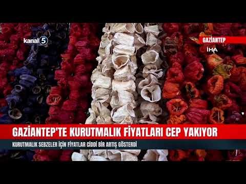 Gaziantep’te Kurutmalık Fiyatları Cep Yakıyor