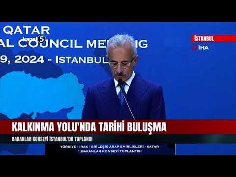Kalkınma Yolu’nda Tarihi Buluşma | Bakanlar Konseyi İstanbul’da Toplandı