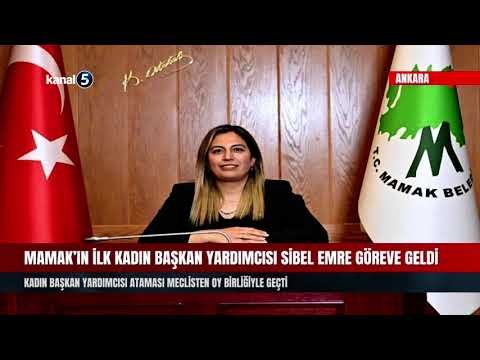Mamak’ın İlk Kadın Başkan Yardımcısı Sibel Emre Göreve Geldi