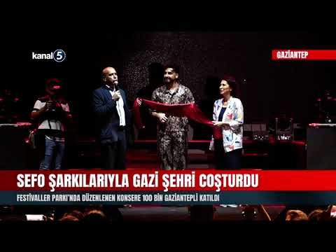 Sefo Şarkılarıyla Gazi Şehri Coşturdu