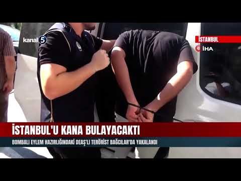 İstanbul’u Kana Bulayacaktı | Bombalı Eylem Hazırlığındaki DEAŞ’lı Terörist Bağcılar’da Yakalandı