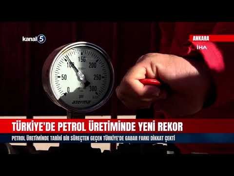 Türkiye’de Petrol Üretiminde Yeni Rekor