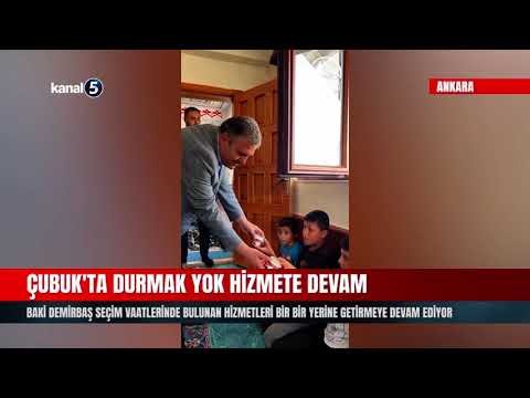 Çubuk’ta Durmak Yok Hizmete Devam