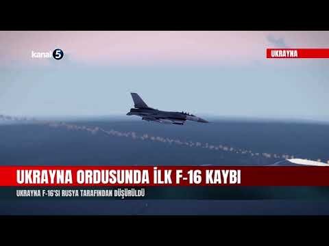 Ukrayna Ordusunda İlk F-16 Kaybı