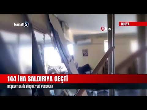 144 İHA Saldırıya Geçti | Başkent Dahil Birçok Yeri Vurdular
