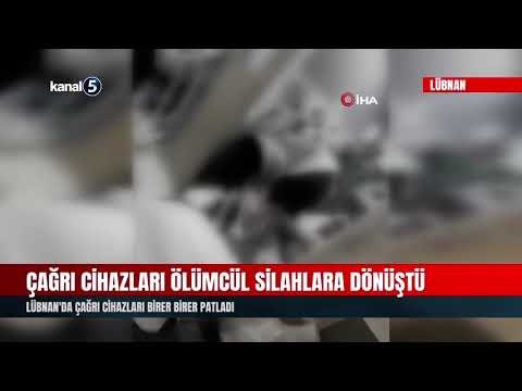 Çağrı Cihazları Ölümcül Silahlara Dönüştü | Lübnan’da Çağrı Cihazları Birer Birer Patladı