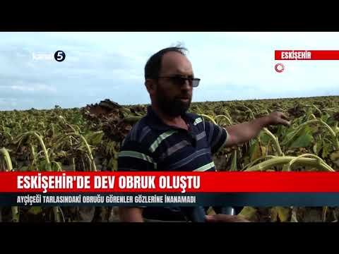 Eskişehir’de Dev Obruk Oluştu