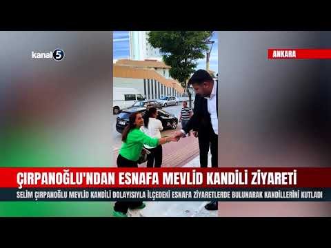 Kahramankazan Belediye Başkanı Çırpanoğlu’ndan Esnafa Mevlid Kandili Ziyareti
