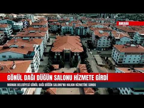 Mamak Belediyesi Gönül Dağı Düğün Salonu’nu Halkın Hizmetine Sundu