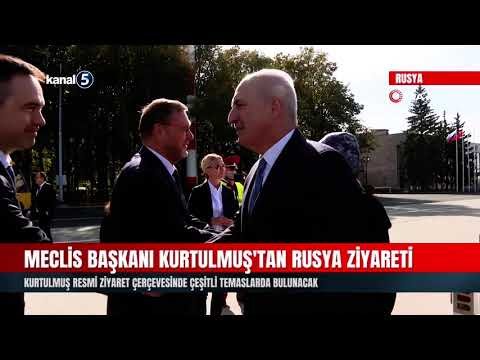 Meclis başkanı Kurtulmuş’tan Rusya Ziyareti