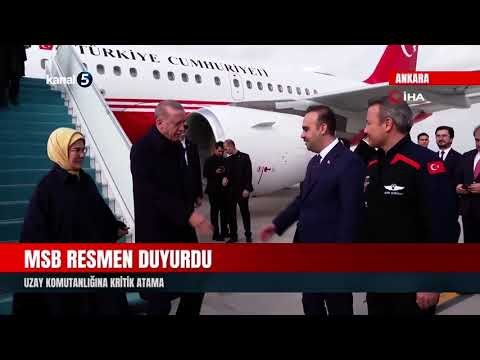 MSB Resmen Duyurdu | Uzay Komutanlığına Kritik Atama