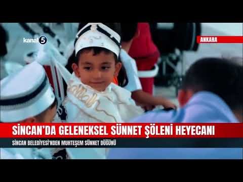 Sincan Belediyesi’nden Muhteşem Sünnet Düğünü