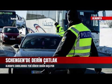 Schengen’de Derin Çatlak | Almanya Sınırlarında Yeni Dönem Bugün Başlıyor
