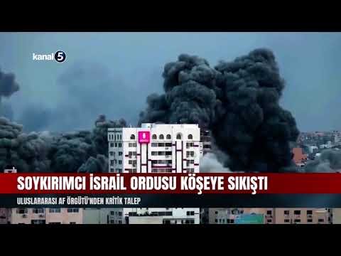 Soykırımcı İsrail Ordusu Köşeye Sıkıştı | Uluslararası Af Örgütü’nden Kritik Talep