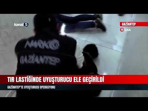 Tır Lastiğinde Uyuşturucu Ele Geçirildi | Gaziantep’te Uyuşturucu Operasyonu
