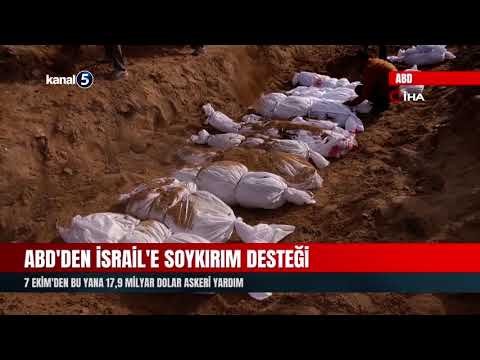 ABD’den İsrail’e Soykırım Desteği | 7 Ekim’den Bu Yana 17,9 Milyar Dolar Askeri Yardım