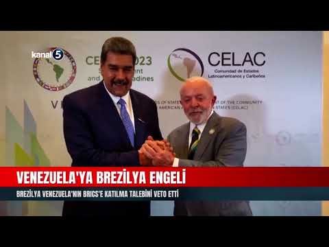 Brezilya Venezuela’nın BRICS’e Katılma Talebini Veto Etti