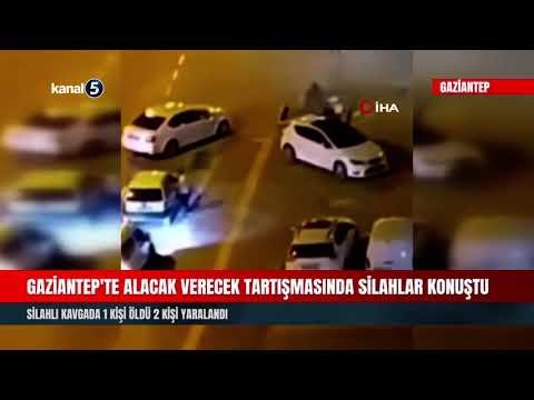 Gaziantep’te Alacak Verecek Tartışmasında Silahlar Konuştu; 1 Ölü 2 Yaralı