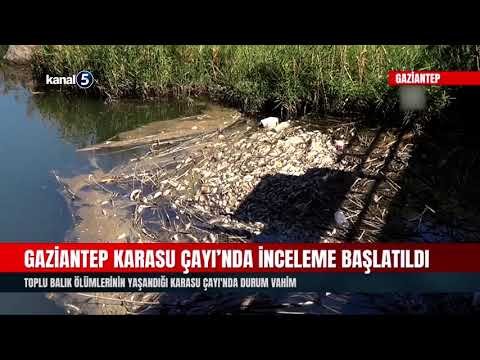 Gaziantep Karasu Çayı’nda İnceleme Başlatıldı