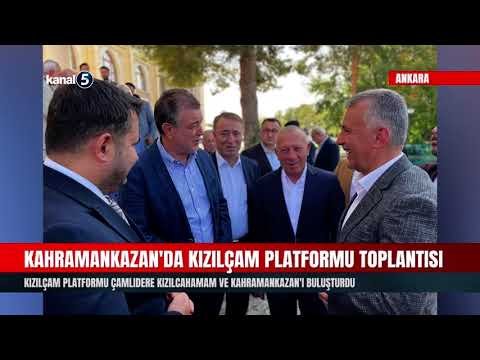 Kızılçam Platformu Çamlıdere Kızılcahamam Ve Kahramankazan’ı Buluşturdu