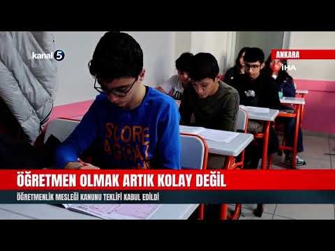 Öğretmen Olmak Artık Kolay Değil | Öğretmenlik Mesleği Kanunu Teklifi Kabul Edildi