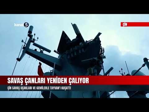 Savaş Çanları Yeniden Çalıyor | Çin Savaş Uçakları ve Gemilerle Tayvan’ı Kuşattı