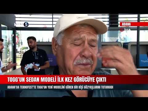 TOGG’un Sedan Modeli İlk Kez Görücüye Çıktı