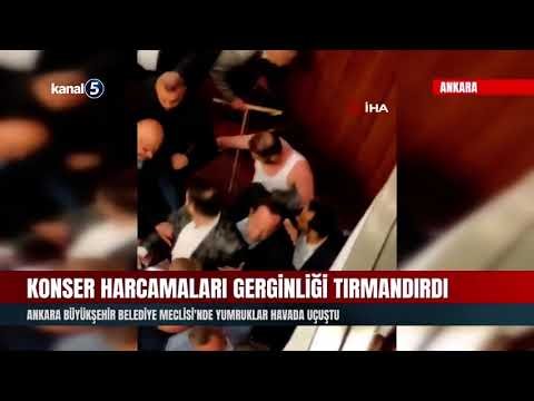 ABB Meclisinde Yumruklar Havada Uçuştu | Konser Harcamaları Gerginliği Tırmandırdı