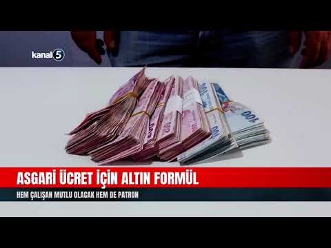 Asgari Ücret İçin Altın Formül | Hem Çalışan Mutlu Olacak Hem de Patron