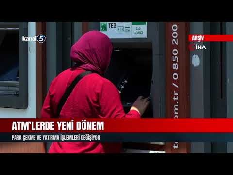 ATM’lerde Yeni Dönem | Para Çekme ve Yatırma İşlemleri Değişiyor
