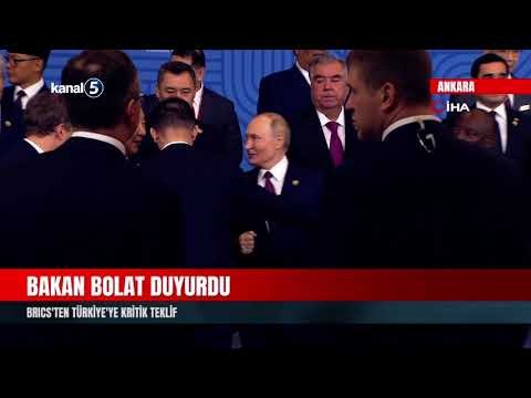 Bakan Bolat Duyurdu | BRICS’ten Türkiye’ye Kritik Teklif