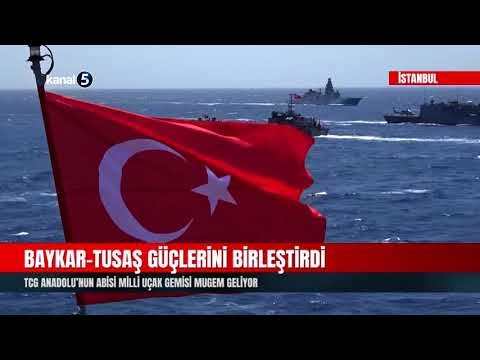 BAYKAR-TUSAŞ Güçlerini Birleştirdi | TCG ANADOLU’nun Abisi Milli Uçak Gemisi MUGEM Geliyor
