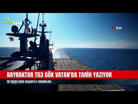 Bayraktar TB3 Gök Vatan’da Tarih Yazıyor | İki Uçuşu Daha Başarıyla Tamamladı
