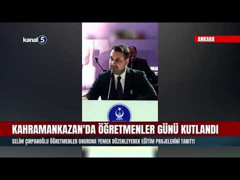 Kahramankazan’da Öğretmenler Günü Kutlandı