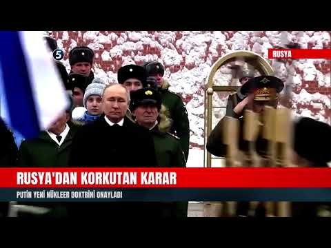 Rusya’dan Korkutan Karar | Putin Yeni Nükleer Doktrini Onayladı