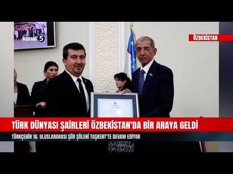Türkçenin 16. Uluslararası Şiir Şöleni Taşkent’te Devam Ediyor