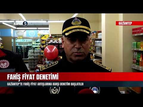 Gaziantep’te Fahiş Fiyat Artışlarına Karşı Denetim Başlatıldı