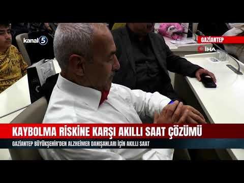 Gaziantep Büyükşehir’den Alzheimer Danışanlarına Akıllı Saat