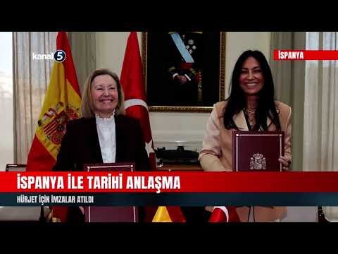 HÜRJET İçin İmzalar Atıldı | İspanya İle Tarihi Anlaşma